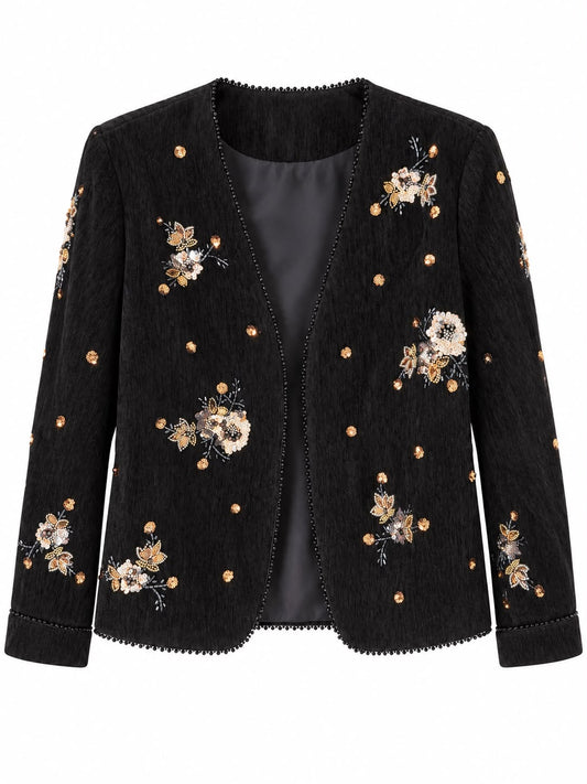 Milán Beaded Embroidered Jacket | Kapel Boutique