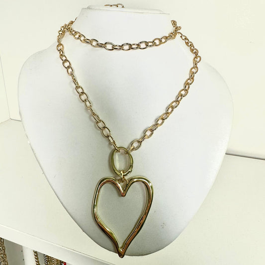 Oval Lock Necklace